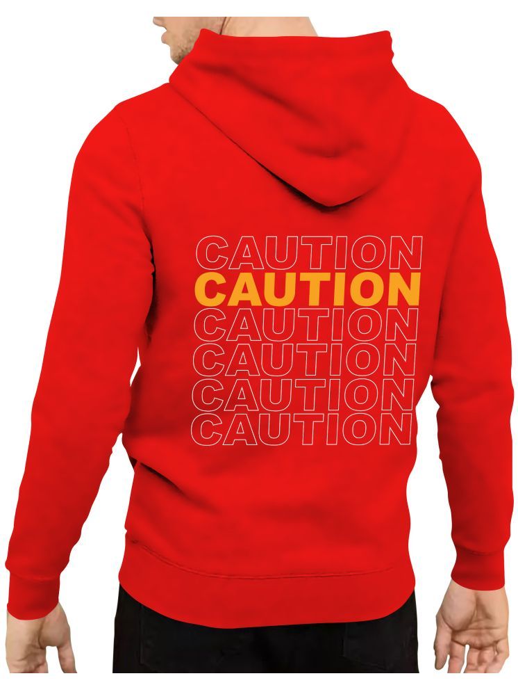     			fashion and youth Cotton Blend Hooded Men's Sweatshirt - Red ( Pack of 1 )