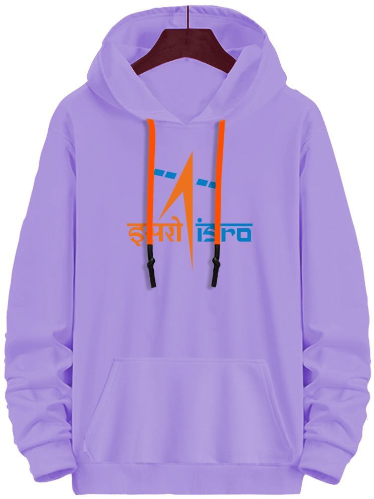     			fashion and youth Cotton Blend Hooded Men's Sweatshirt - Purple ( Pack of 1 )