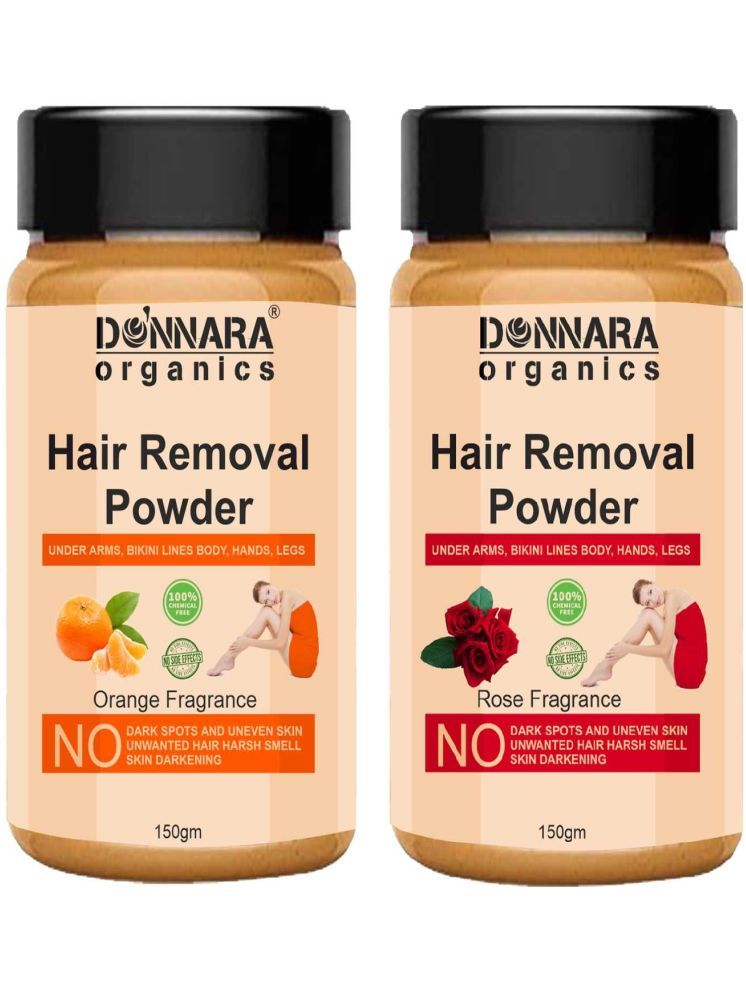     			Donnara Organics Natural Hair Removal Powder for Men & Women 150 ( Pack of 2 )