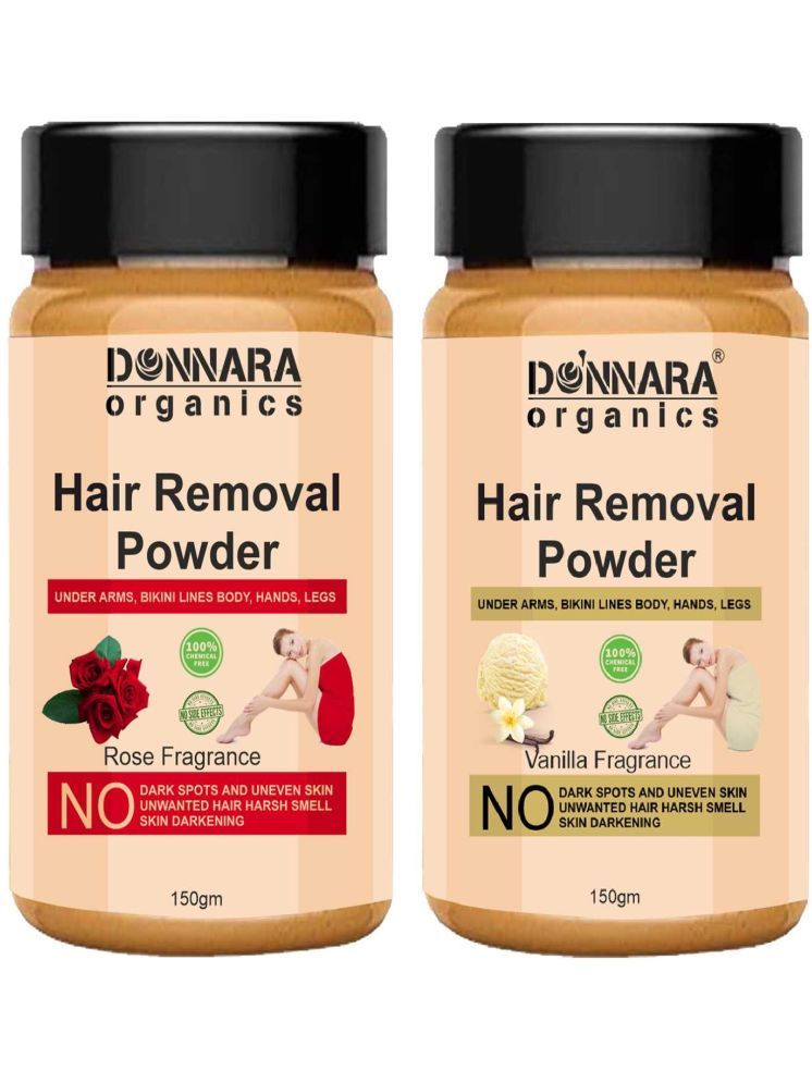     			Donnara Organics Natural Hair Removal Powder for Men & Women 150 ( Pack of 2 )