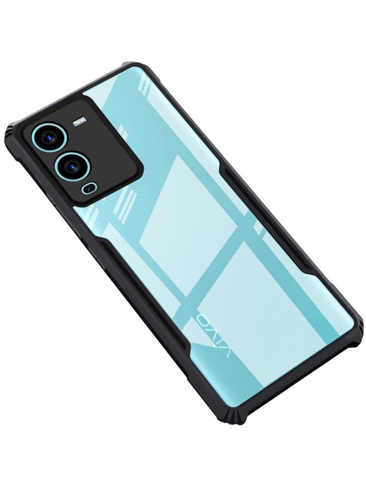     			Gemesha Shock Proof Case Compatible For Polycarbonate Vivo V25 Pro ( Pack of 1 )