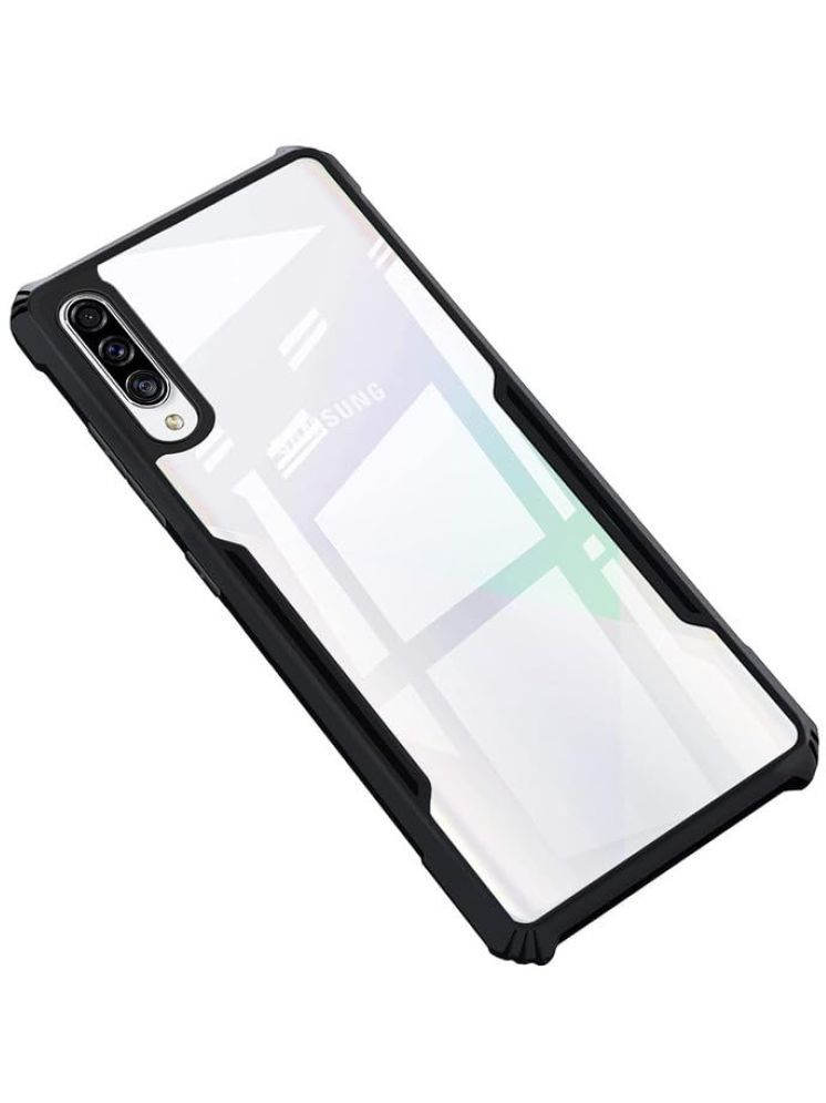     			Gemesha Shock Proof Case Compatible For Polycarbonate Samsung Galaxy A50 ( Pack of 1 )