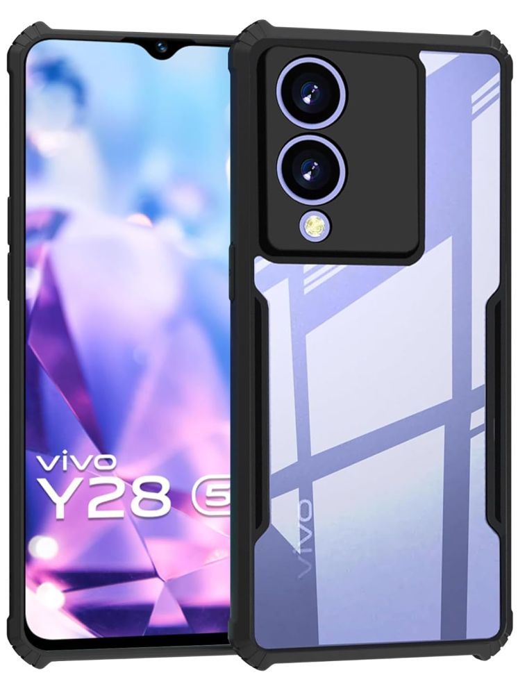     			Gemesha Shock Proof Case Compatible For Polycarbonate Vivo Y28 ( Pack of 1 )