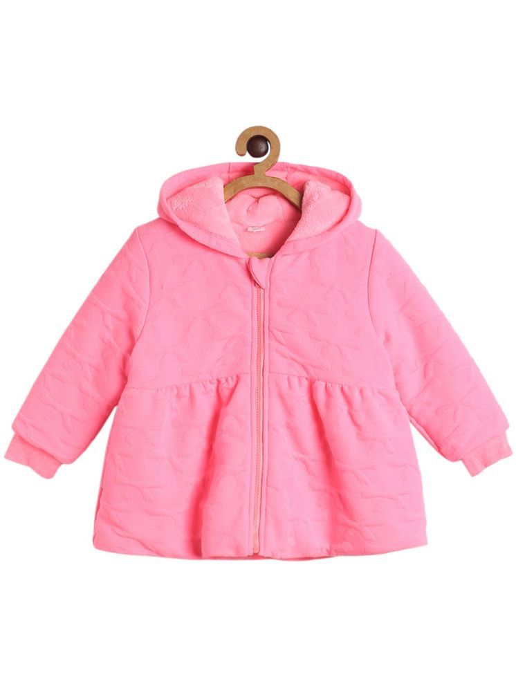     			MINI KLUB Pink Polyester Girl's Coats ( Pack of 1 )