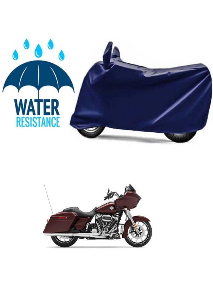     			RONISH Bike Body Cover for Harley Davidson All Bike Models ( Pack of 1 ) , Blue