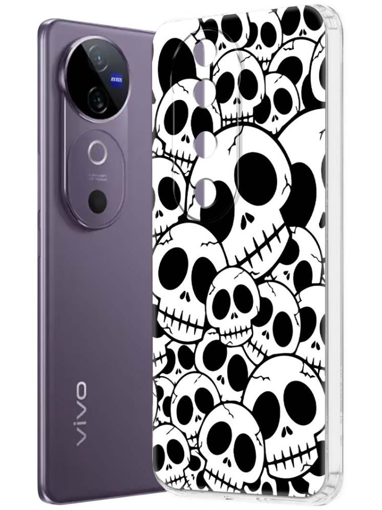     			NBOX Multicolor Printed Back Cover Silicon Compatible For Vivo V40 5G ( Pack of 1 )