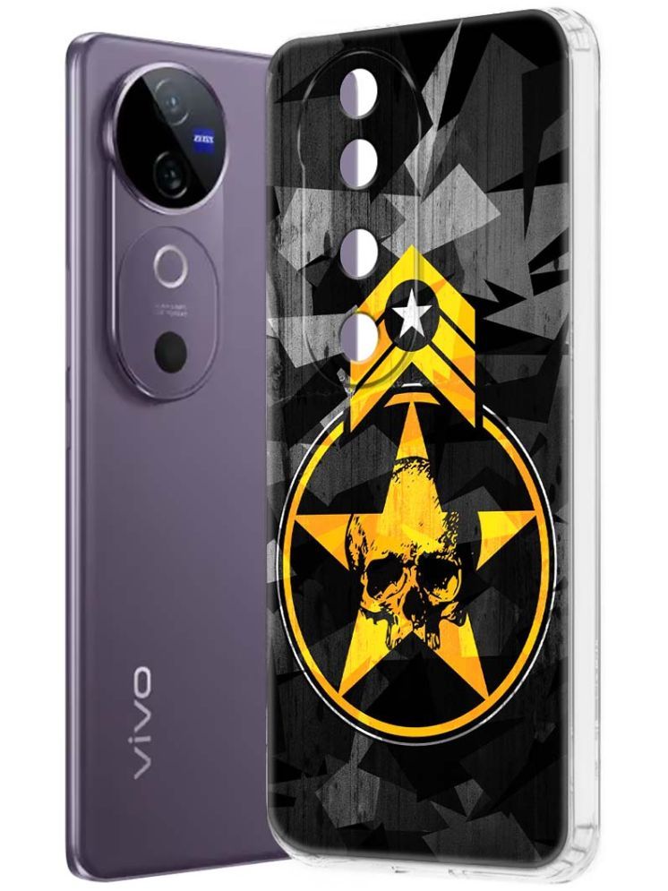     			NBOX Multicolor Printed Back Cover Silicon Compatible For Vivo V40 5G ( Pack of 1 )