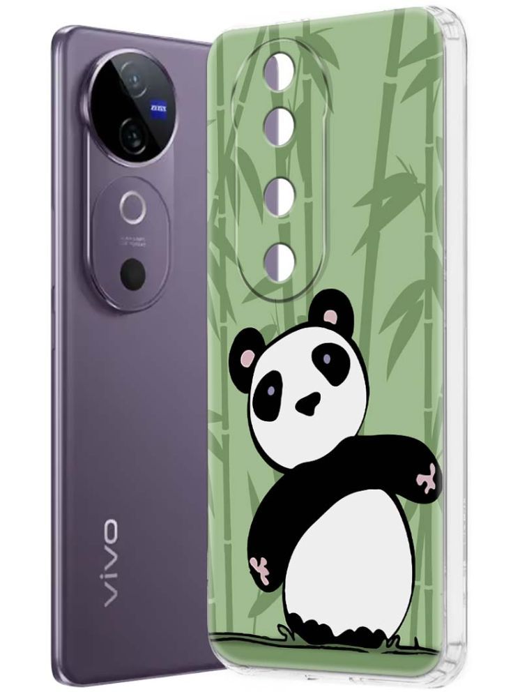     			NBOX Multicolor Printed Back Cover Silicon Compatible For Vivo V40 5G ( Pack of 1 )