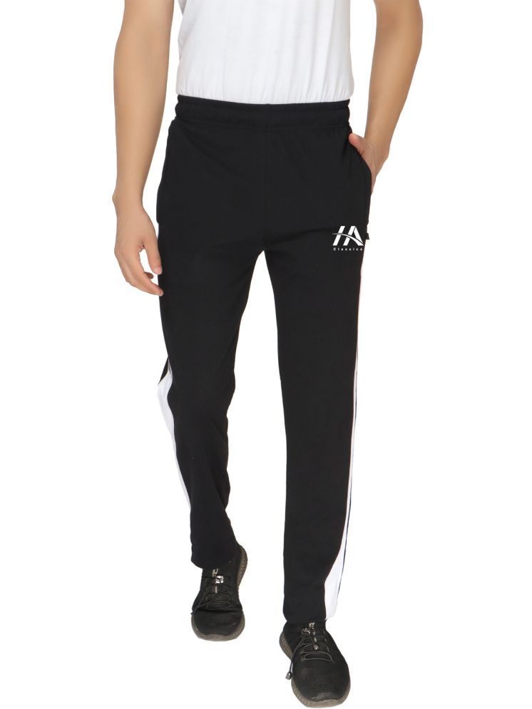     			AZF Black Cotton Blend Men's Trackpants ( Pack of 1 )