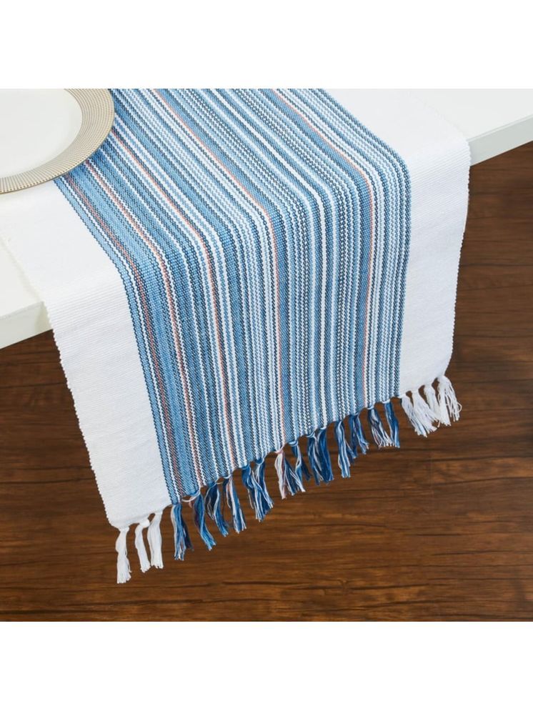     			BBM Cotton 6 Seater Table Runner ( 180 cm x 33 cm ) Single - Blue