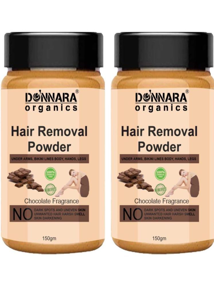     			Donnara Organics Natural Hair Removal Powder for Men & Women 300 ( Pack of 2 )