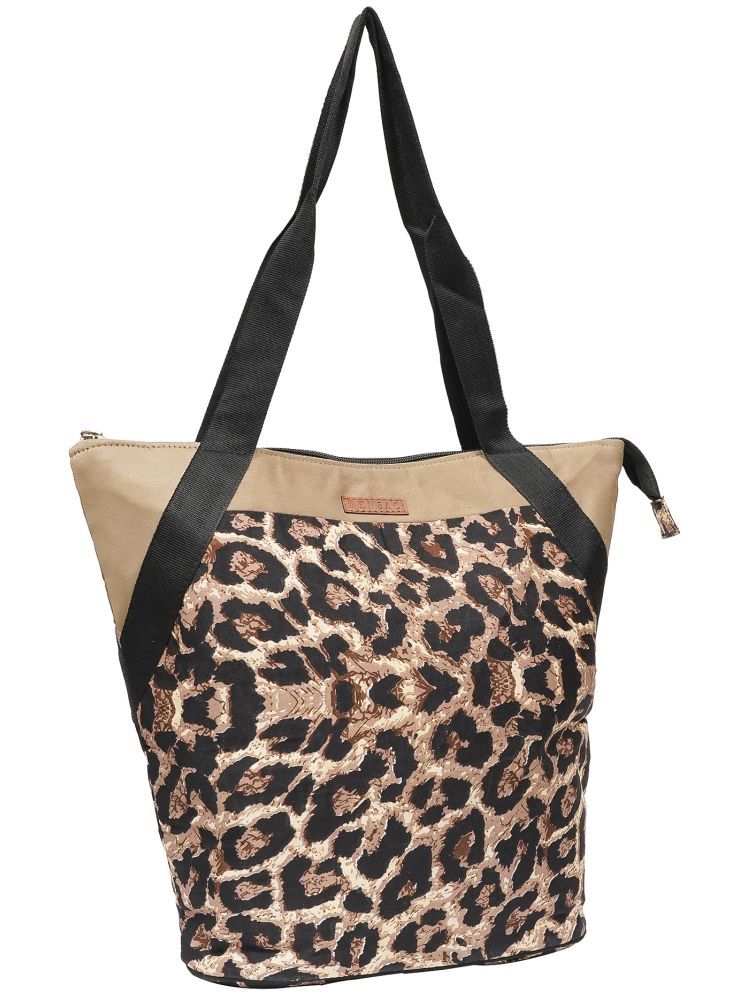     			ENSAC Brown Cotton Tote Bag