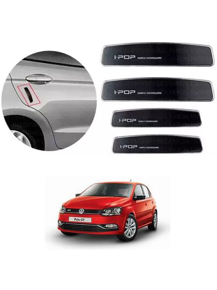     			Etradezone Car Door Guard (Pack Of 4, Black) For Volkswagen Polo GT