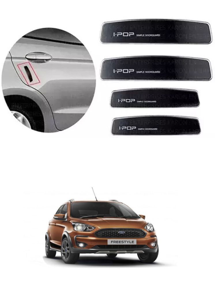     			Etradezone Car Door Guard (Pack Of 4, Black) For Ford Freestyle