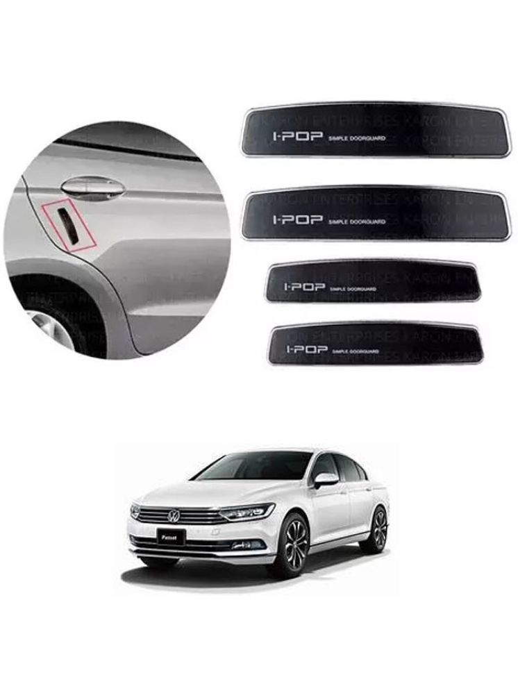     			Etradezone Car Door Guard (Pack Of 4, Black) For Volkswagen Passat