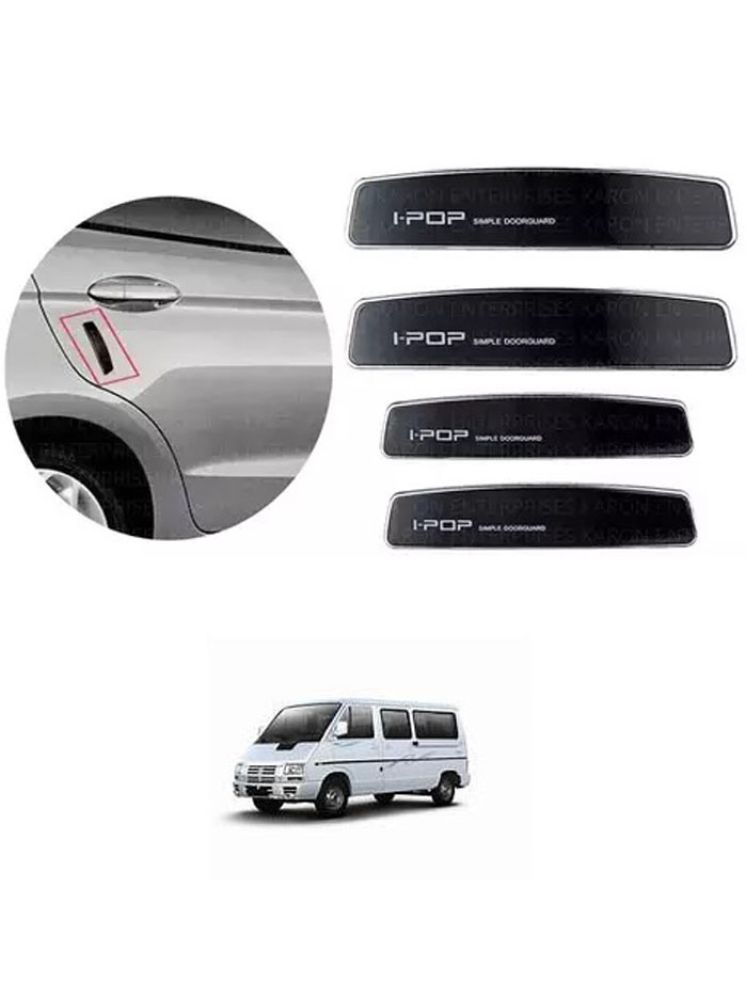     			Etradezone Car Door Guard (Pack Of 4, Black) For Tata Winger