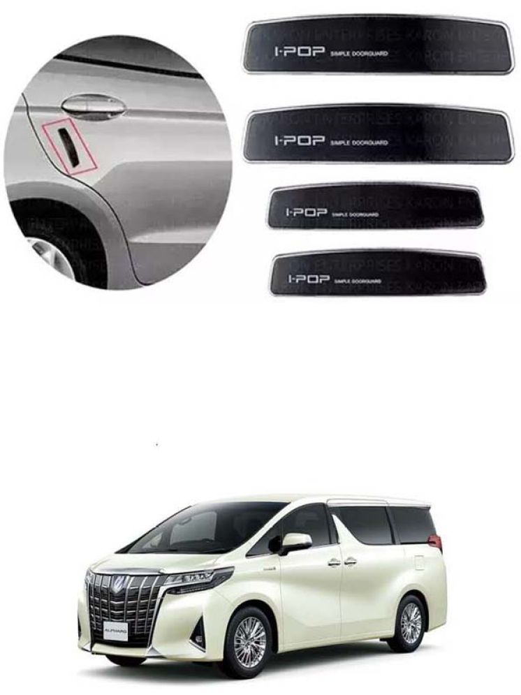     			Etradezone Car Door Guard (Pack Of 4, Black) For Toyota Alphard