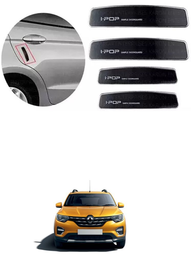     			Etradezone Car Door Guard (Pack Of 4, Black) For Renault HBC