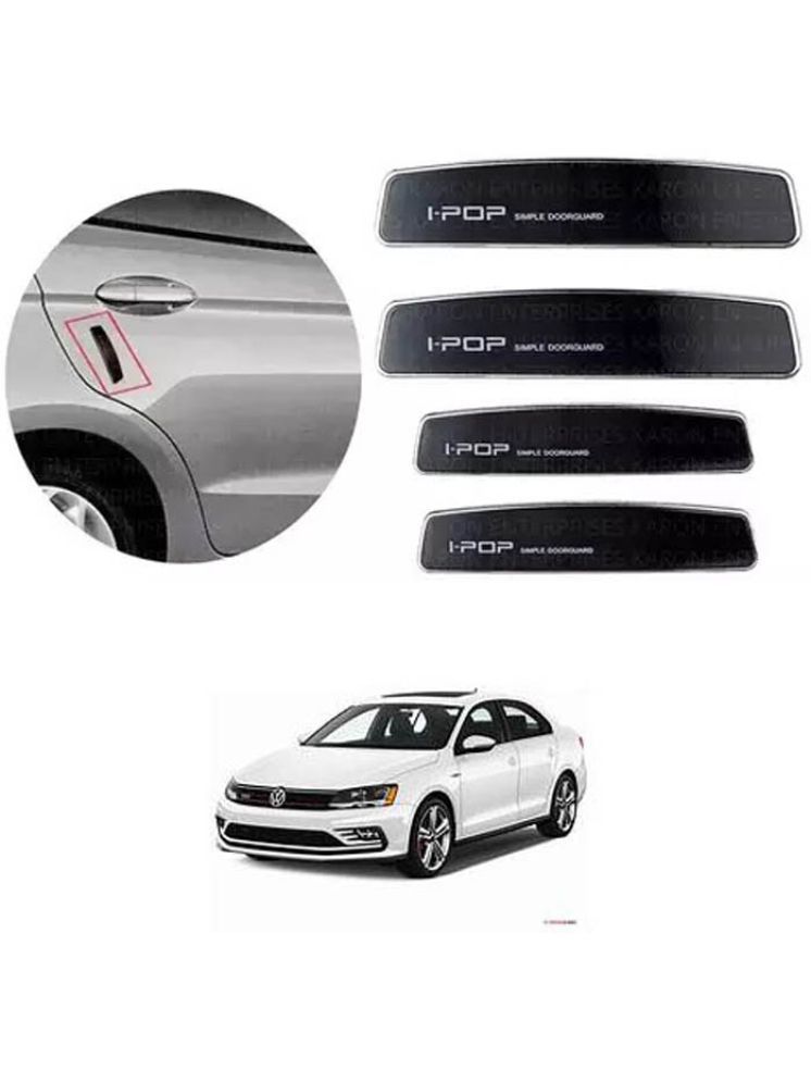     			Etradezone Car Door Guard (Pack Of 4, Black) For Volkswagen Jetta