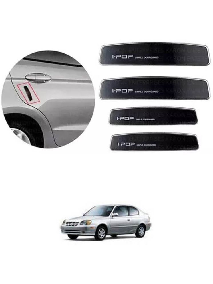     			Etradezone Car Door Guard (Pack Of 4, Black) For Hyundai Accent Viva