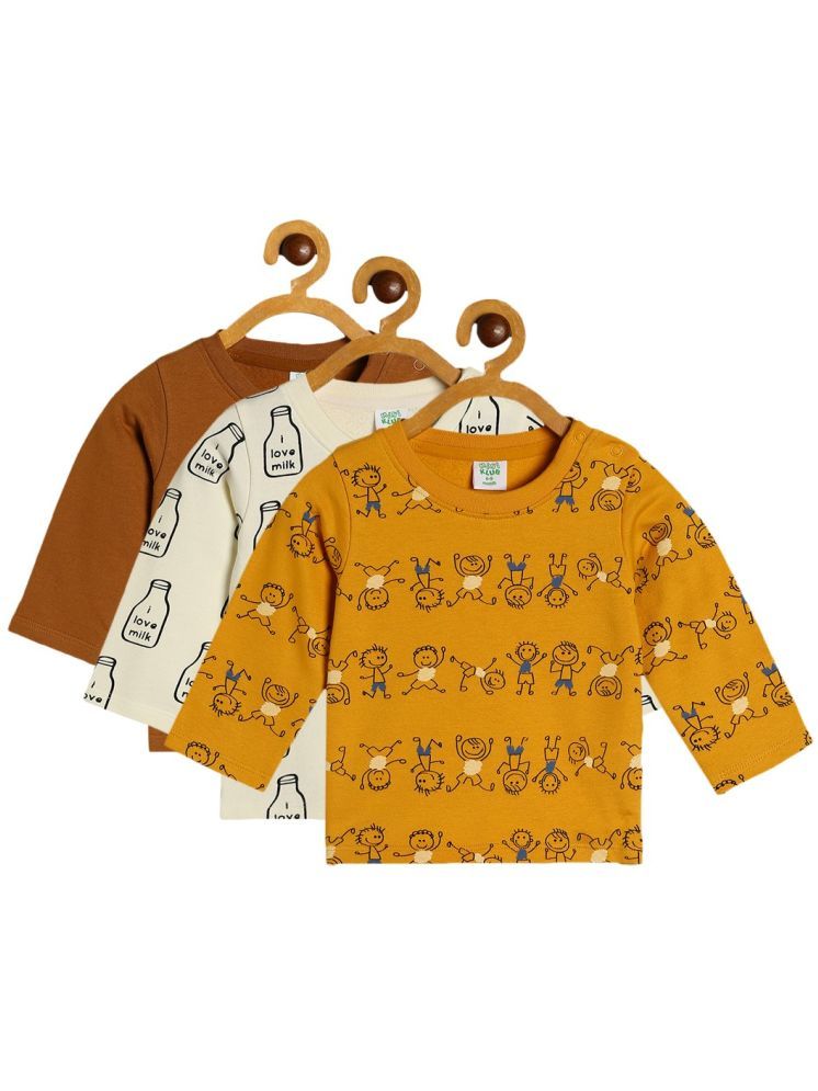     			MINI KLUB Multi Baby Boy T-Shirt ( Pack of 3 )