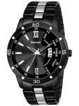 HMXT Silver Stainless Steel Analog Men's Watch