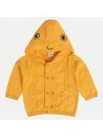 MINI KLUB Boys Cotton Casual Jacket ( Yellow , Pack of 1 )