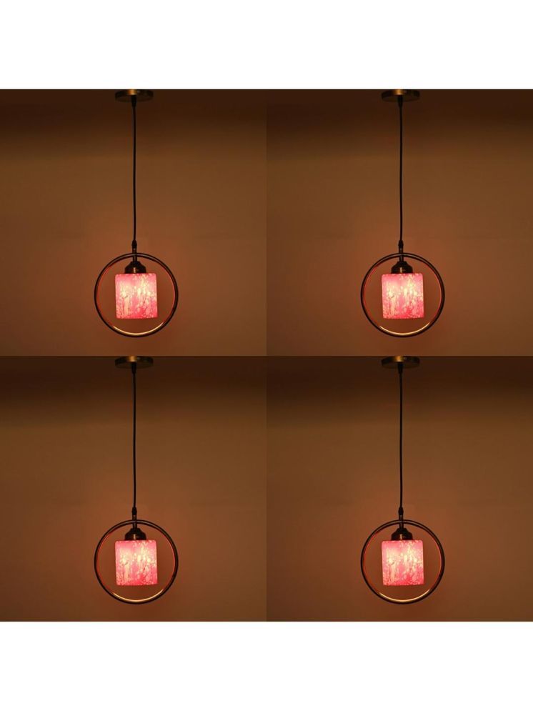     			1st Time Glass Designer Ceiling Lamp Pendant Multi - Pack of 4