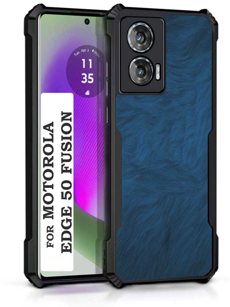     			COBERTA Multicolor Printed Back Cover Polycarbonate Compatible For Moto Edge 50 Fusion ( Pack of 1 )