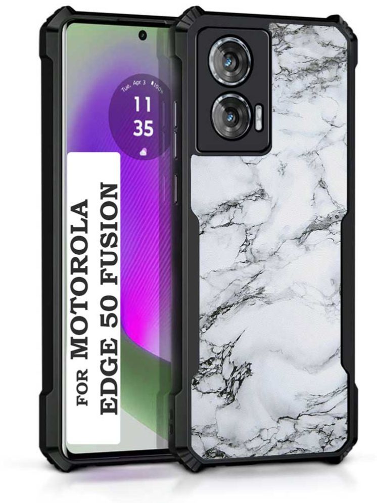     			COBERTA Multicolor Printed Back Cover Polycarbonate Compatible For Moto Edge 50 Fusion ( Pack of 1 )