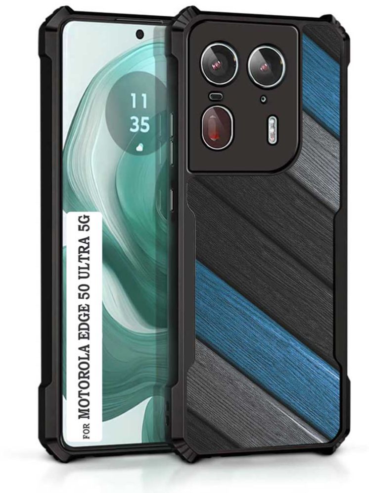     			COBERTA Multicolor Printed Back Cover Polycarbonate Compatible For Motorola Edge 50 Ultra 5G ( Pack of 1 )