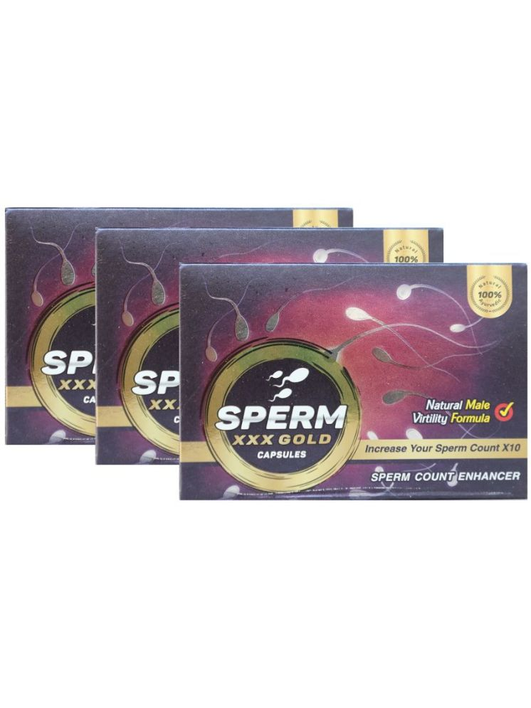     			Dr. Chopra Sperm XXX Gold Capsule Pack of 3 For Men Sperm count Enhancer