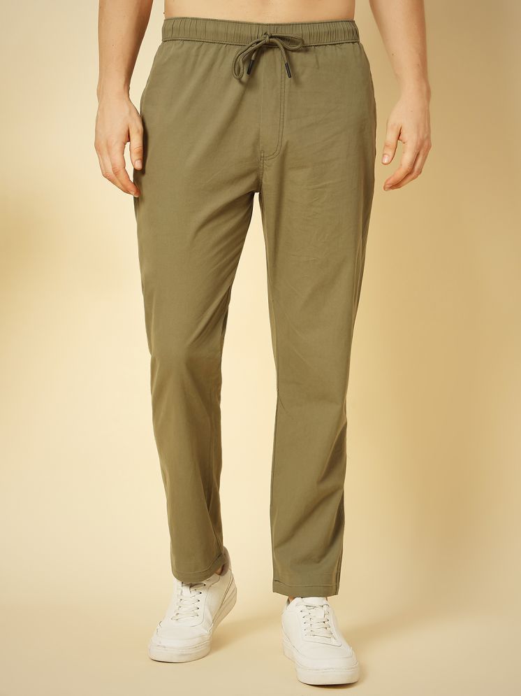     			ENSPYR Mint Green Cotton Men's Trackpants ( Pack of 1 )