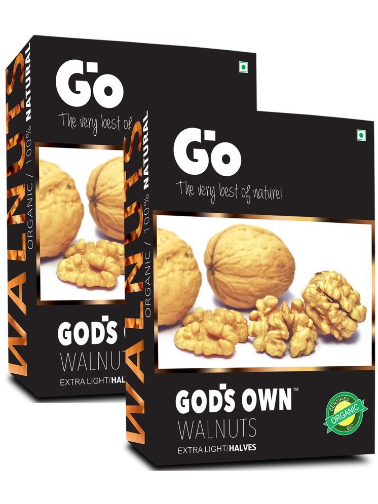     			Go Kashmiri Extra Light Halves Walnuts Kernels 250g x 2, 500g Walnuts Kernels Vacuum Packed