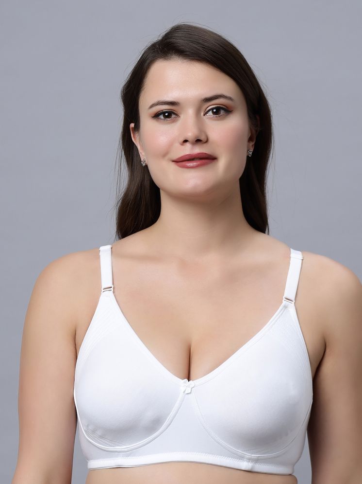     			IN CARE LINGERIE White Cotton Non Padded Women's Everyday Bra ( Pack of 1 )