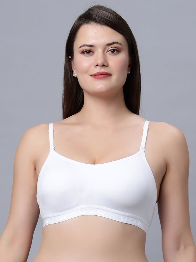     			IN CARE LINGERIE Cotton Non Padded Women's T-Shirt Bra ( White ) SPORTS-03_WHITE_32B