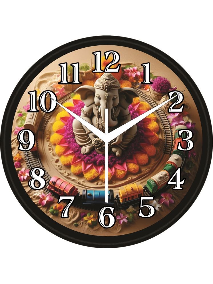     			KP CRAFT Circular Analog Wall Clock