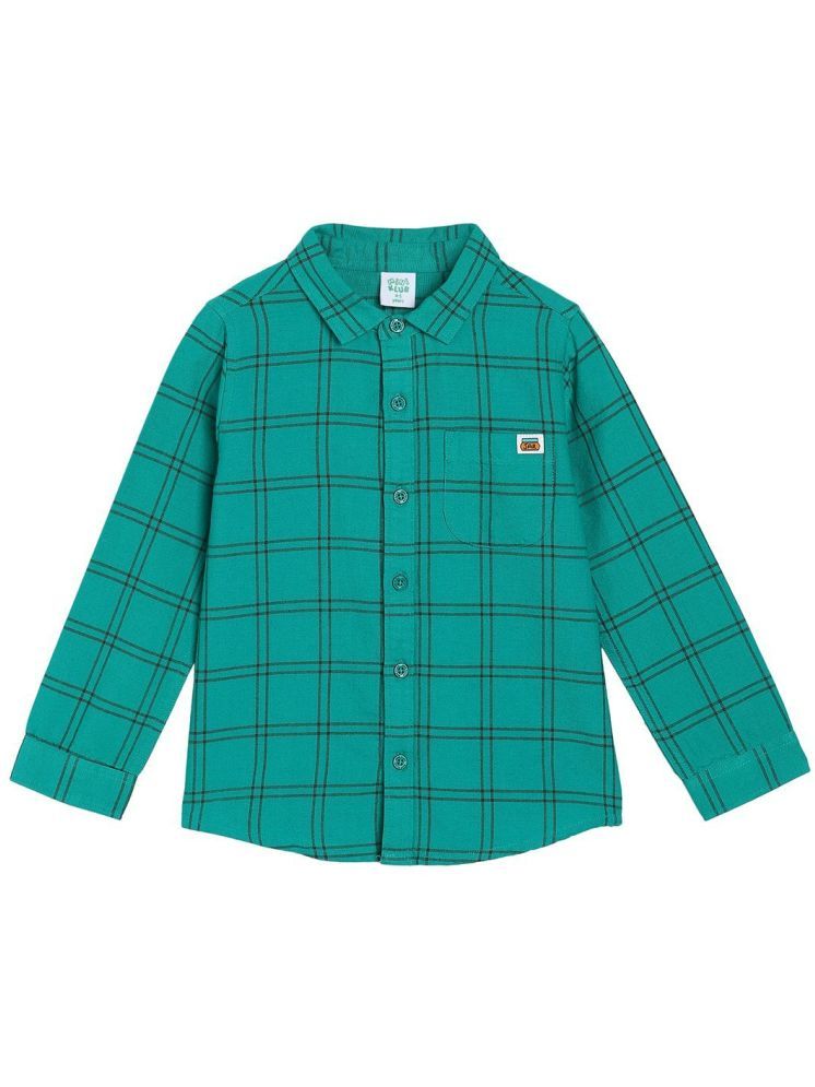     			MINI KLUB 100% Cotton Shirt ( Green )