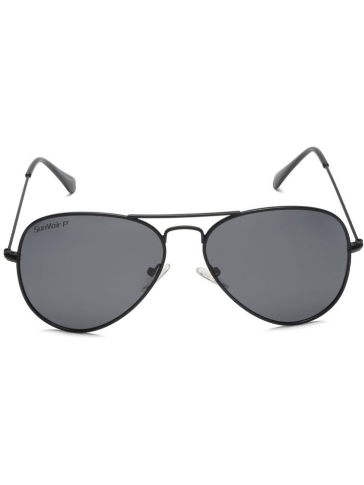     			Sunnies Black Pilot Sunglasses ( Pack of 1 )