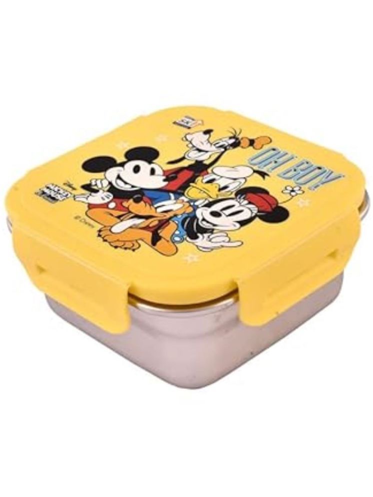     			UNMEE Carnival Mickey Printed Stainless Steel Lunch Box 1 - Container ( Pack of 1 )