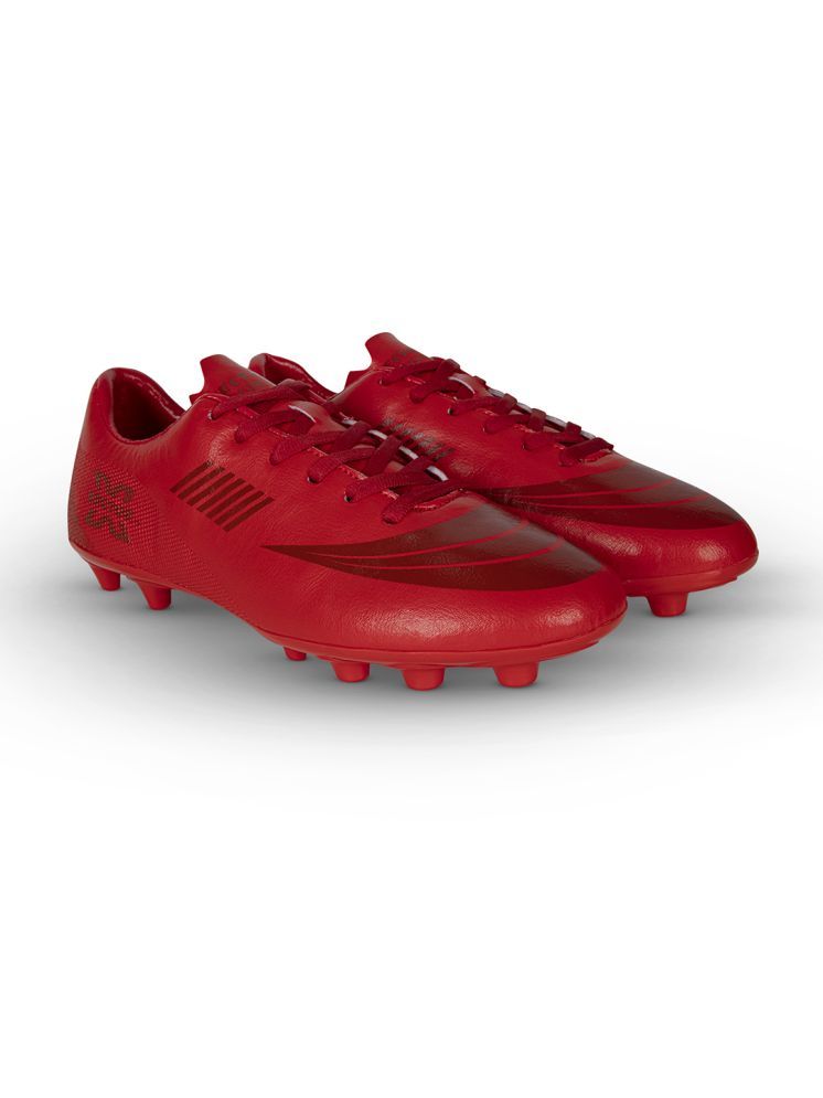     			Vector X FORTUNE SHOE Red Football Shoes