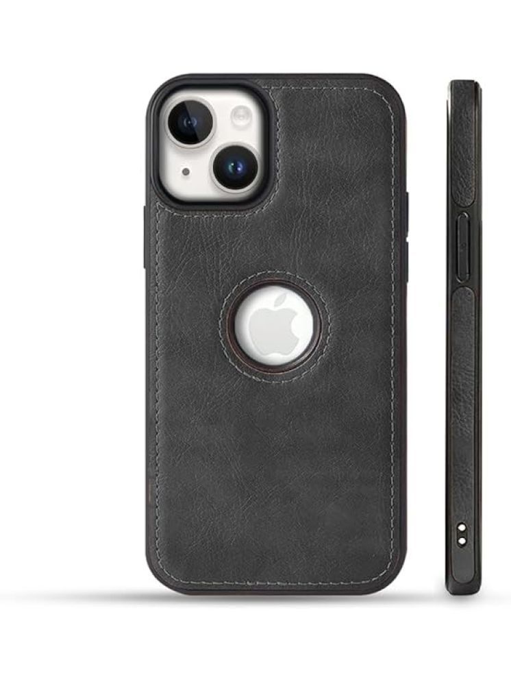     			Gemesha Plain Cases Compatible For Leather Iphone 14 plus ( Pack of 1 )