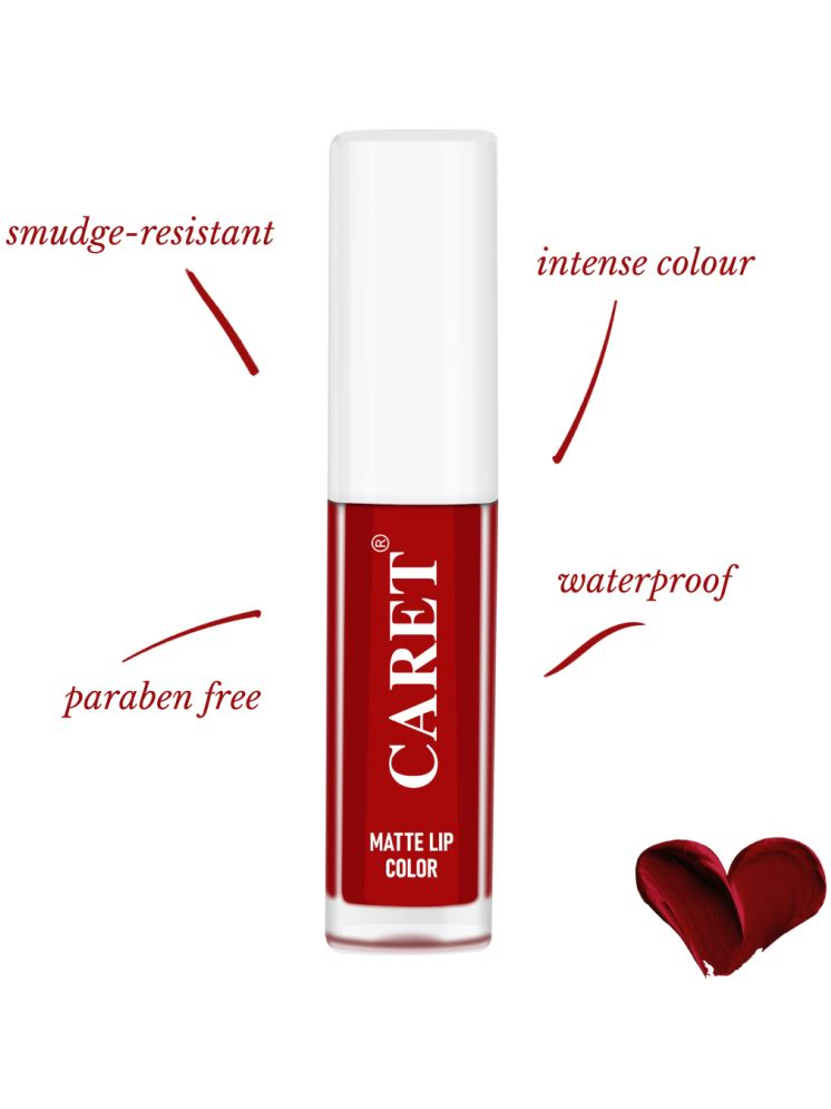     			Caret Organic Red Matte Lipstick 2 ML