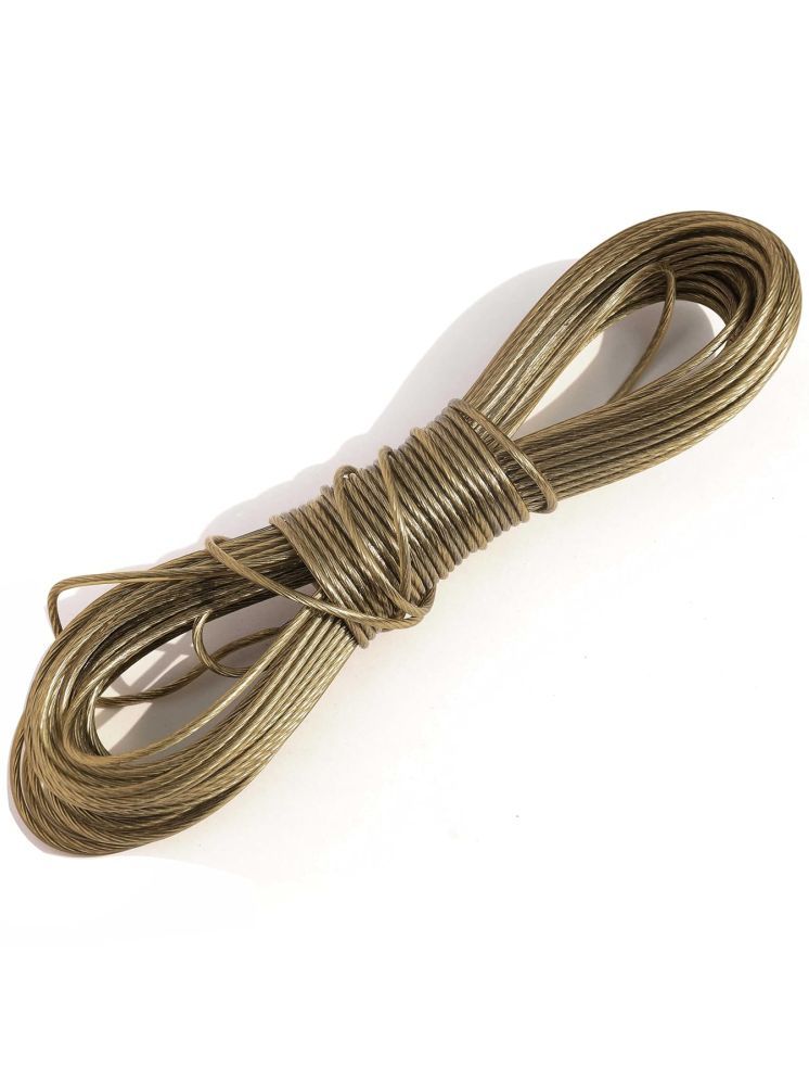     			Pack Of 1 Multi use 20 Meter Anti Rust PVC Coated Stainless Steel Wire Rope for Hanging Drying Clothes