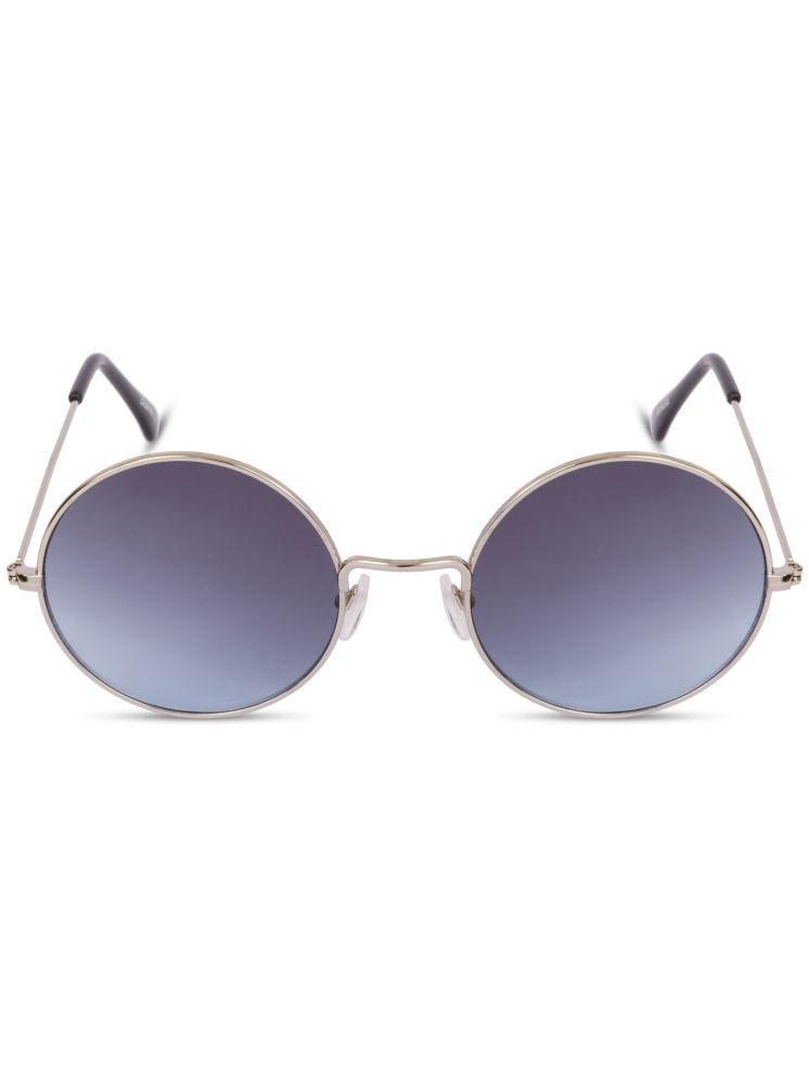     			Sunnies Silver Round Sunglasses ( Pack of 1 )