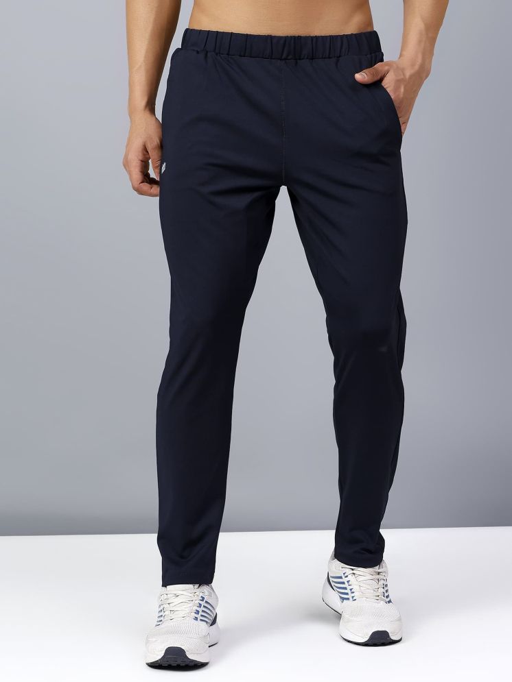     			Dida Sportswear Navy Polyester Men's Sports Trackpants ( Pack of 1 )