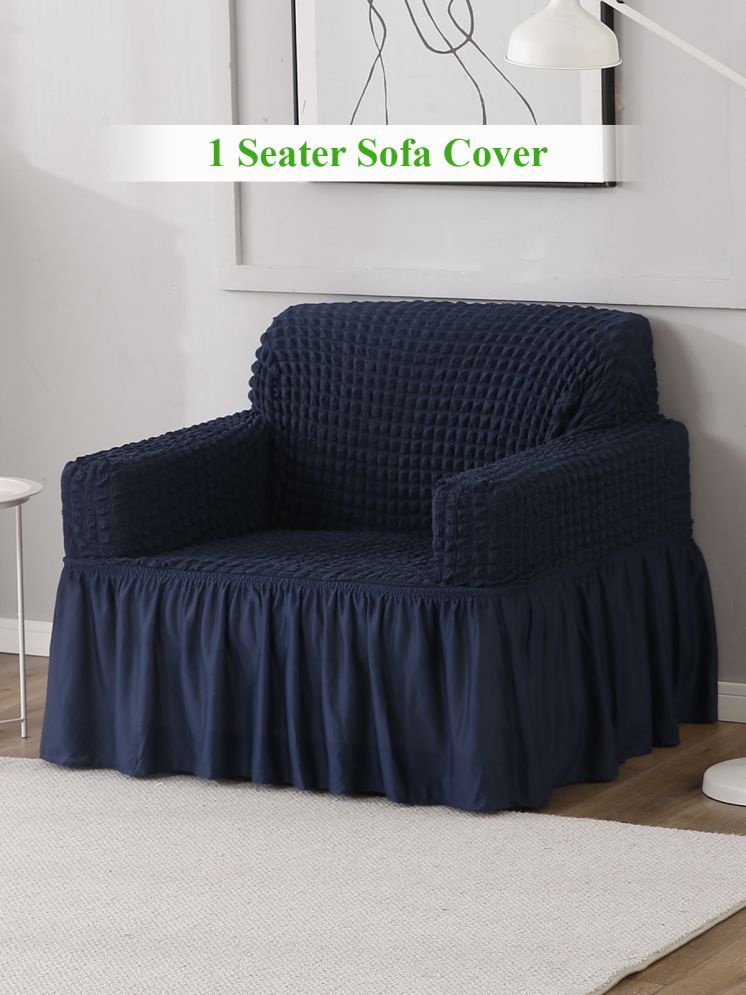     			HOKIPO 1 Seater Polyester Sofa Cover ( Pack of 1 )