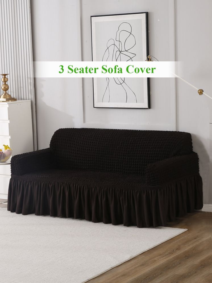     			HOKIPO 3 Seater Polyester Sofa Cover ( Pack of 1 )