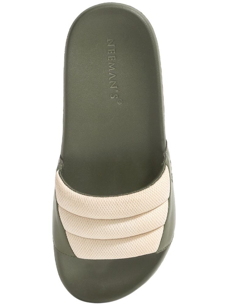     			Neeman's Olive Women's Slide Flip Flop