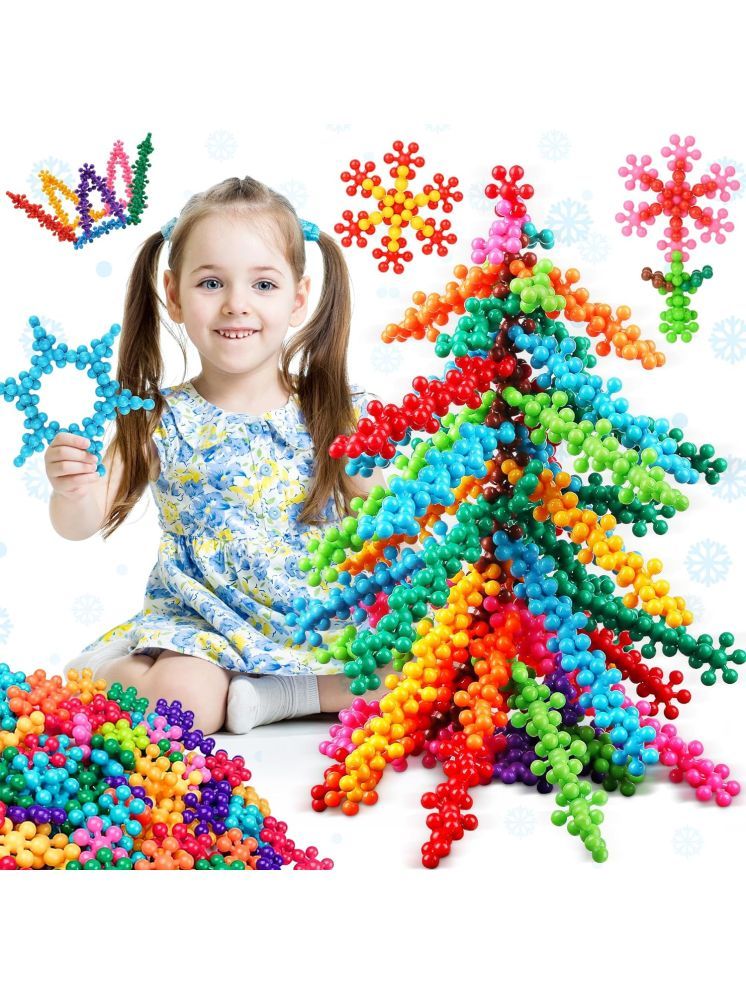     			PANSHUB Star Links Interlocking Blocks Educational, Construction Blocks for Kids, Colorful Star Building Blocks Toys for Kids Boys Girls Multicolor for Age 5+ Years (Star Link 200 Pcs)